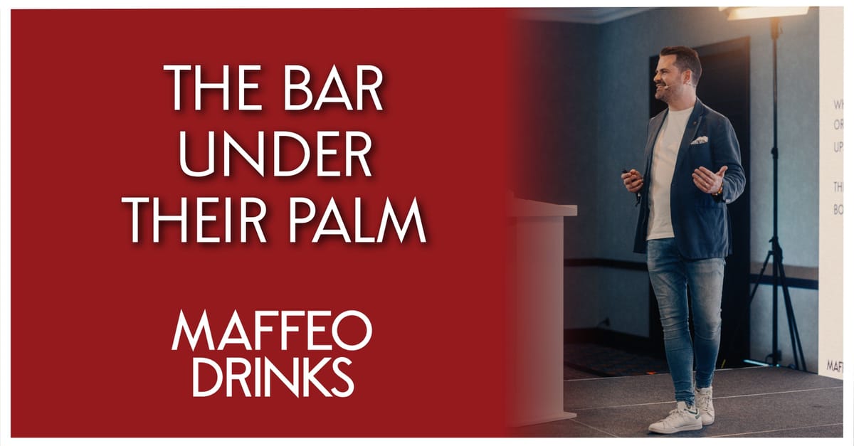 Episode 105 | The Bar Under Their Palm: Federico Riezzo on London's 90's Cocktail Golden Era and Why Service Beats Technical Skills