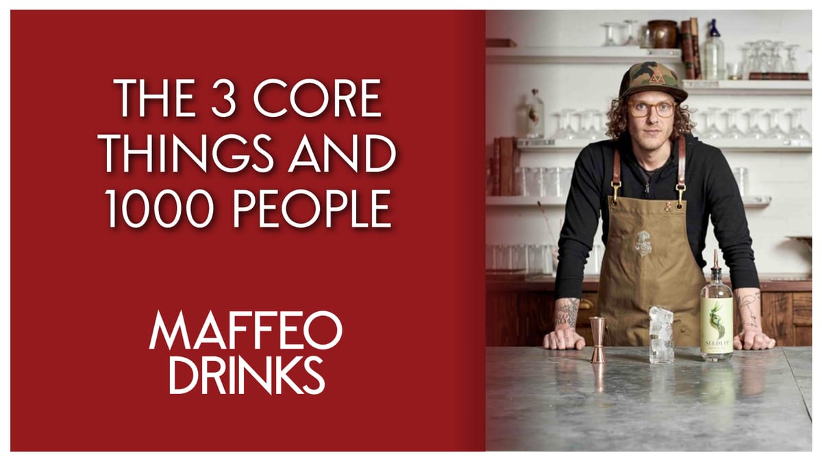 No Cookie-Cutter Formula For Building Non-Alc Spirits - The 3 Core Things and The 1000 People with Ben Branson