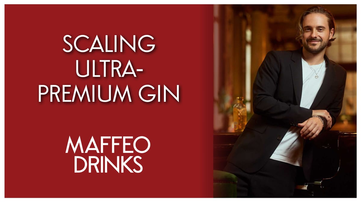 Scaling Ultra-Premium Gin: Alex Watson on Growing Renais from London's Cocktail Bars to National Retail & International Distribution