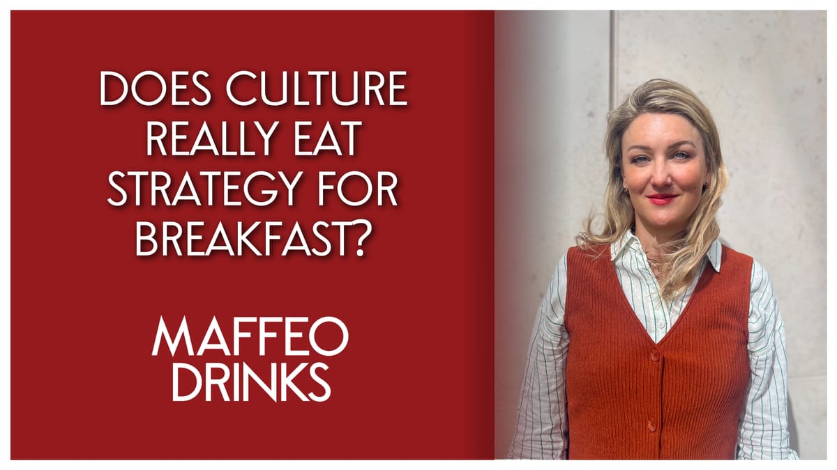 Does Culture Really Eat Strategy for Breakfast? How Matilda Andersson uses the 4Cs Framework to Bridge Gut-Feel  Insights with Rigorous Research