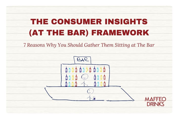 The Consumer Insights (at The Bar) Framework: 7 Reasons Why You Should Gather Them Sitting at The Bar