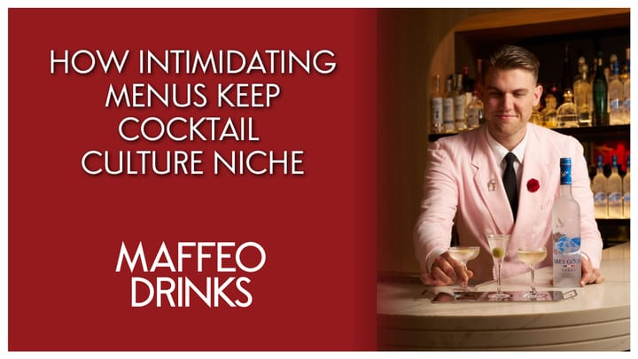 How Intimidating Menus Keep Cocktail Culture Niche (And Hunter Gregory's Approach to Breaking Through At Maybe Sammy)