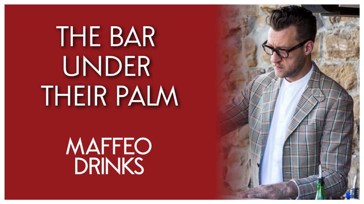 The Bar Under Their Palm: Federico Riezzo on London's 90's Cocktail Golden Era and Why Service Beats Technical Skills