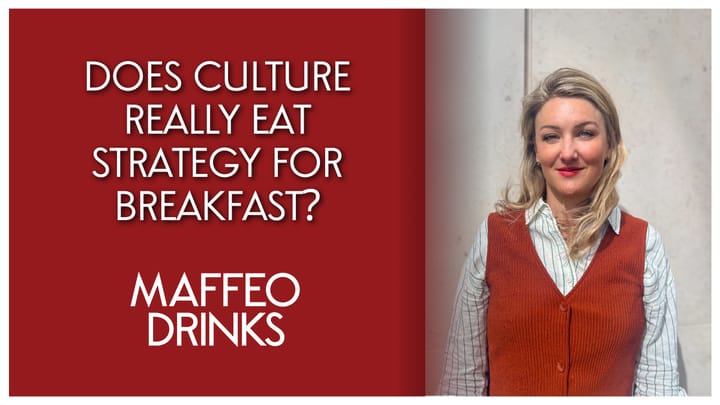 Does Culture Really Eat Strategy for Breakfast? How Matilda Andersson uses the 4Cs Framework to Bridge Gut-Feel  Insights with Rigorous Research