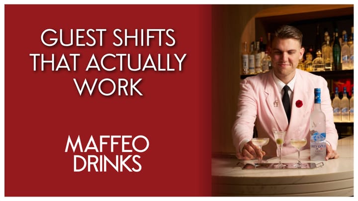 Guest Shifts That Actually Work: How Maybe Sammy's Hunter Gregory Balances Technique and Experience to Scale Cocktail Culture